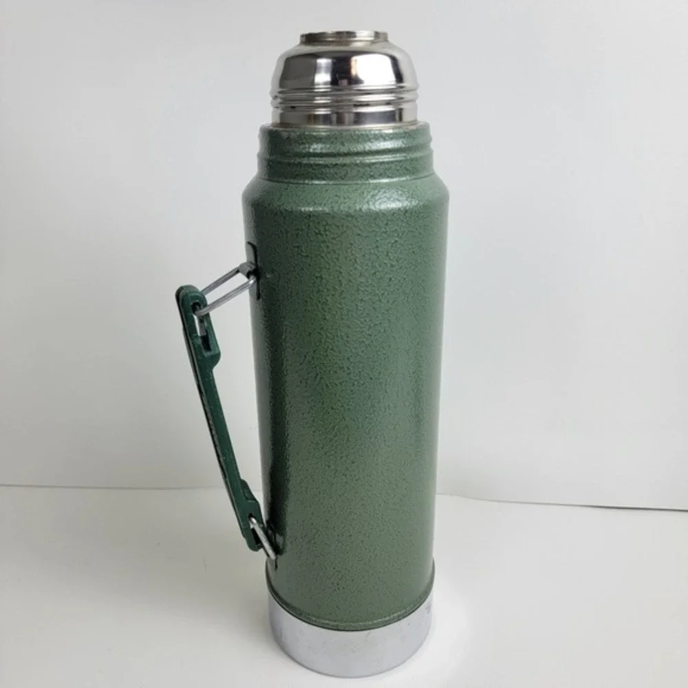 Vintage Aladdin Stanley‎ 32 oz Thermos No.A-944DH With Handle Made In USA - Picture 8 of 12